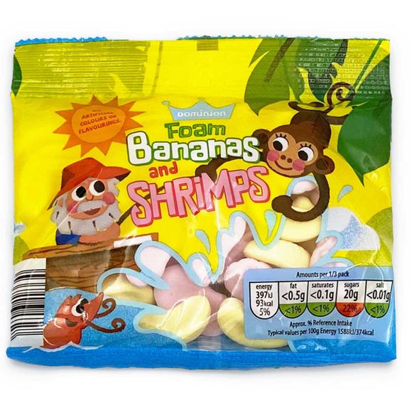 Dominion Foam Bananas & Shrimps 75g